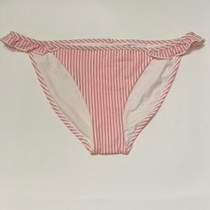 AERIE Seersucker Ruffled Bikini Bottom
